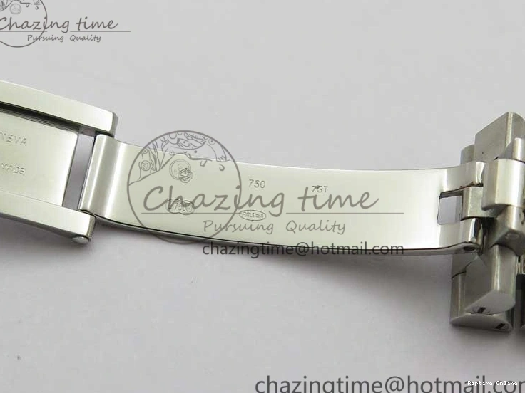 0417 Day Date 40mm SS BP Maker Best Edition Diamond Bezel Blue Dial Arabic Markers On SS Bracelet A Lightweight 2883